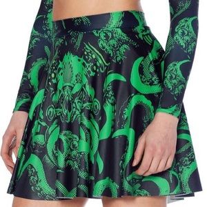 Blackmilk Cthulhu Pocket Skater Skirt L EUC